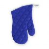 Paños y manoplas calcis de 100% algodón gris azul con logo vista 1