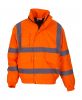 Paras e casacos refletores yoko frs48077 laranja fluorescente com publicidade imagem 1