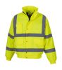 Paras e casacos refletores yoko frs48077 amarelo fluorescente com publicidade imagem 1