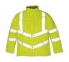 Paras e casacos refletores yoko frs49477 amarelo fluorescente com logótipo imagem 1