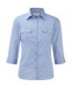 Camisas de manga comprida russell frs74800 blue impresso imagem 1