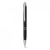 Canetas personalizadas marieta soft metal preto com logótipo imagem 1