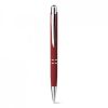 Canetas personalizadas marieta soft metal bordeaux com logótipo imagem 1