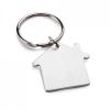 Porta chaves forma casa homier metal cromado satinado imagem 1