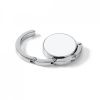 Complementos de vestir florence. suporte para mala de senhora metal branco impresso imagem 1