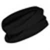 Accesorios invierno roly bandana para pescoço nanuk poliéster preto com publicidade imagem 1