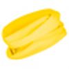 Accesorios invierno roly bandana para pescoço nanuk poliéster amarelo com publicidade imagem 1