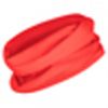 Accesorios invierno roly bandana para pescoço nanuk poliéster vermelho com publicidade imagem 1