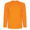 T shirts de desporto roly montecarlo ls niño poliéster laranja fluorescente imagem 1