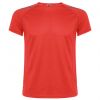T shirts de desporto roly sepang poliéster vermelho com logótipo imagem 1