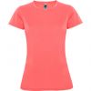T shirts de desporto roly montecarlo woman poliéster coral fluor imagem 1