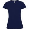 T shirts de desporto roly montecarlo woman poliéster azul marinho imagem 1