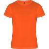 T shirts de desporto roly camimera poliéster laranja fluorescente imagem 1