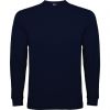 T shirts mangas compridas roly ponter 100% algodão azul marinho imagem 1