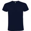 T shirts manga curta roly atomic 150 100% algodão azul marinho com logótipo imagem 1