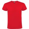 T shirts manga curta roly atomic 150 100% algodão vermelho com logótipo imagem 1