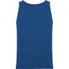 T shirts de alças personalizadas roly texas 100% algodão azul royal com logótipo imagem 1