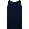 T shirts de alças personalizadas roly texas 100% algodão azul marinho com logótipo imagem 1