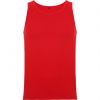 T shirts de alças personalizadas roly texas 100% algodão vermelho com logótipo imagem 1