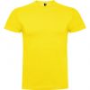 T shirts manga curta roly braco 100% algodão amarelo imagem 1