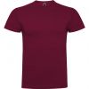 T shirts manga curta roly braco 100% algodão rojo vino imagem 1
