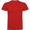 T shirts manga curta roly braco 100% algodão vermelho imagem 1