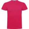 T shirts manga curta roly braco 100% algodão rosa choque imagem 1
