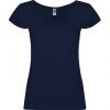 T shirts manga curta roly guadalupe woman 100% algodão azul marinho imagem 1