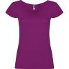 T shirts manga curta roly guadalupe woman 100% algodão púrpura imagem 1