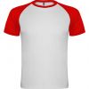 T shirts de desporto roly indianapolis poliéster branco vermelho para personalizar imagem 1