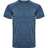 T shirts de desporto roly austin poliéster azul marinho para personalizar imagem 1
