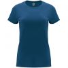 T shirts manga curta roly capri woman 100% algodão azul marinho imagem 1