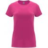 T shirts manga curta roly capri woman 100% algodão rosa choque imagem 1
