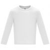 T shirts mangas compridas roly baby ls 100% algodão branco com logótipo imagem 1
