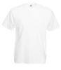 T shirts manga curta fruit of the loom frs15001 branco impresso imagem 1