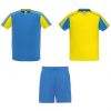 Conjuntos desportivos roly conjuntos desportivos juve poliéster amarelo azul royal imagem 1