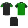 Conjuntos desportivos roly conjuntos desportivos juve poliéster verde samambaia preto imagem 1
