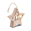 STARLIGHT Estrella de MDF con luz vista 1