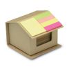 Notas adesivas do reciclopad de papel ecológico vista 1