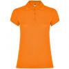 Polos manga curta roly star woman 100% algodão laranja para personalizar imagem 1