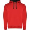 Sweatshirts capuz roly urban algodão vermelho preto imagem 1