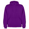 Sweatshirts capuz roly capucha kids algodão púrpura imagem 1