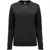 Sweatshirts básicas roly annapurna woman 100% algodão preto impresso imagem 1